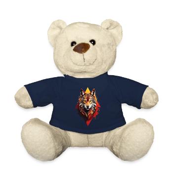 Loup - Nounours - bleu marine - Devant