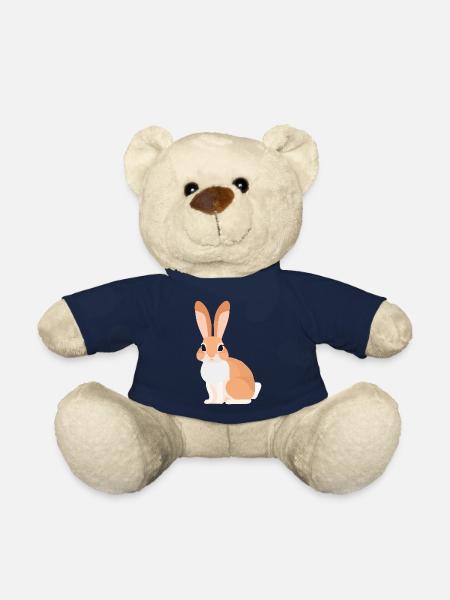 Hase Kaninchen mit großen Ohren an Ostern - Teddy - French Navy