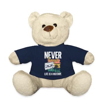 Music Legend Rock Vintage Car - Teddy Bear - french navy - Front