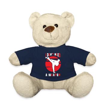Martial Arts Self-Defense Martial Arts - Teddy Bear - french navy - Front