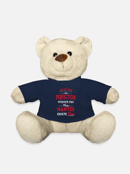 Perfection n'existe pas Nantes existe bien - Nounours - bleu marine