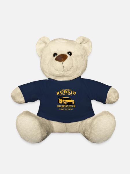 Touring-Car Racing - Teddy Bear - french navy