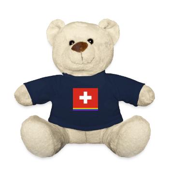 Gay Pride Suisse - Nounours - bleu marine - Devant
