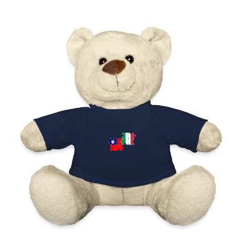 Taiwan Italien Flagge Italiener Taiwaner - Teddy - French Navy - Vorne