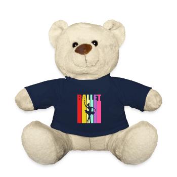 Danseuse de ballet - Nounours - bleu marine - Devant