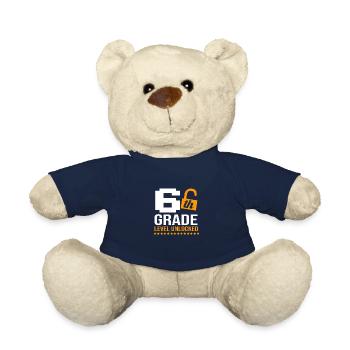 6th Grade - Teddy Bear - french navy - Front