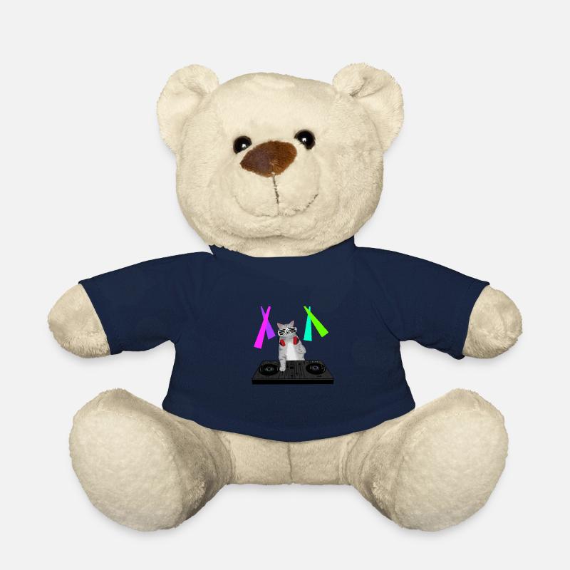 Katze als DJ - Teddy - French Navy