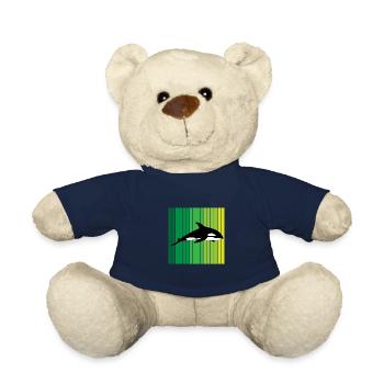 Killer Whale Orca Killer Whale Animal Ocean Gift - Teddy Bear - french navy - Front