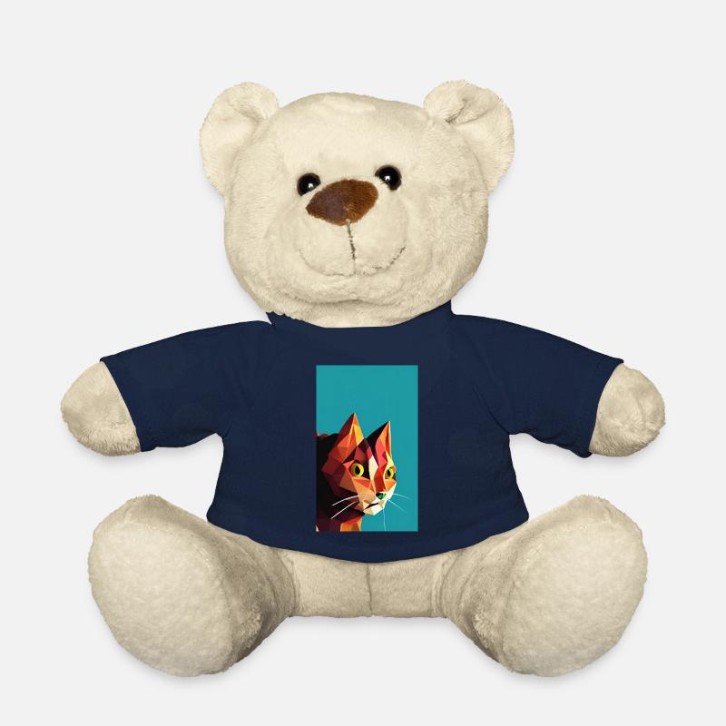 Cat AI Generated Art - Teddy - French Navy