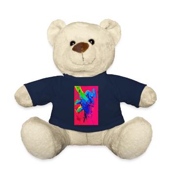 Bunte Finger - Teddy - French Navy - Vorne