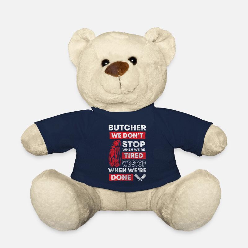 Schlachter Metzgerei Schwein - Teddy - French Navy