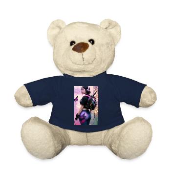 ARTWORK Gamergirl Sia - Teddy Bear - french navy - Front