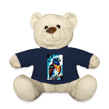 Adler | Vogel | Freiheit | Tiere - Teddy - French Navy - Vorne