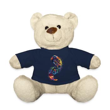 DNA molecule - Teddy Bear - french navy - Front