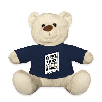 biomedical engineering bot awesome funny quote - Teddy - French Navy - Vorne