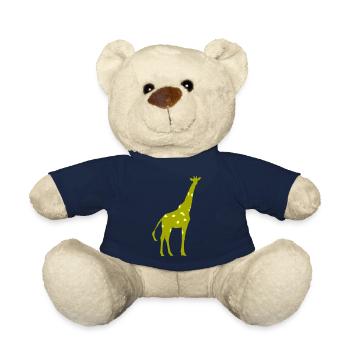 Giraffe - Teddy Bear - french navy - Front