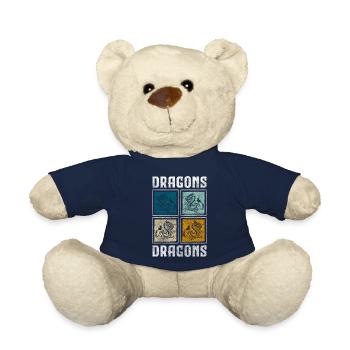 Drache Flügel Kreatur - Teddy - French Navy - Vorne