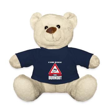 But officer the sign said to do a burnout - Teddy Bear - french navy - Front