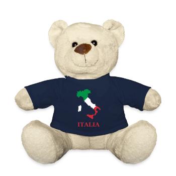 Italia - Teddy Bear - french navy - Front