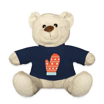 Jolly Christmas Element - Teddy Bear - french navy - Front