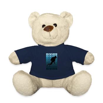 Diving sport - Teddy Bear - french navy - Front