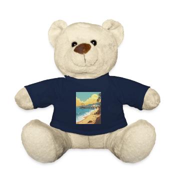 Santa Monica Vibes - Teddy - French Navy - Vorne