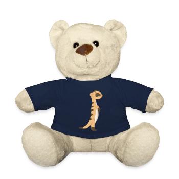 Meerkat Mongoose - Teddy Bear - french navy - Front