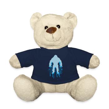 eis nass schmelzen graffiti tropfen stempel farbe - Teddy - French Navy - Vorne