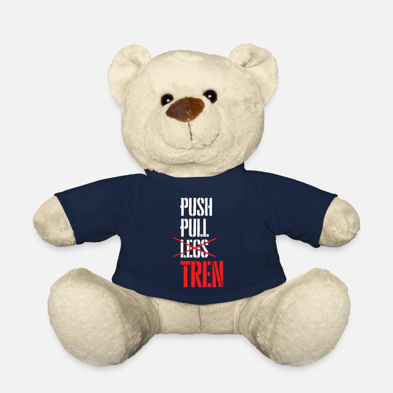 Tren white - Teddy Bear - french navy