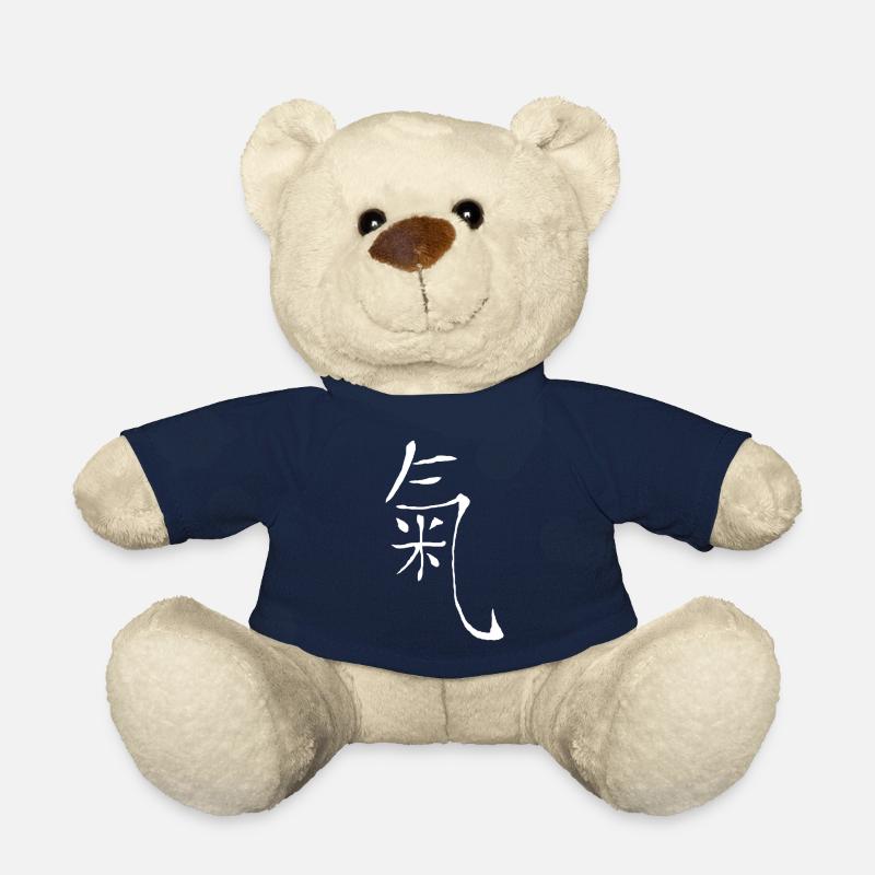 qi énergie vitale - Nounours - bleu marine