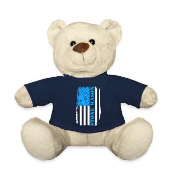 Handwerker Stein Steine Kunst - Teddy - French Navy - Vorne