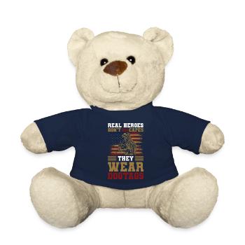 Held Superheld Lebensretter Comic - Teddy - French Navy - Vorne