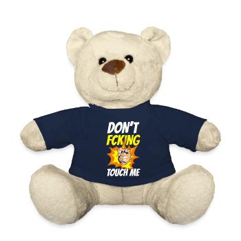 Nicht Berühren Lustig Finger weg Einzelkind - Teddy - French Navy - Vorne