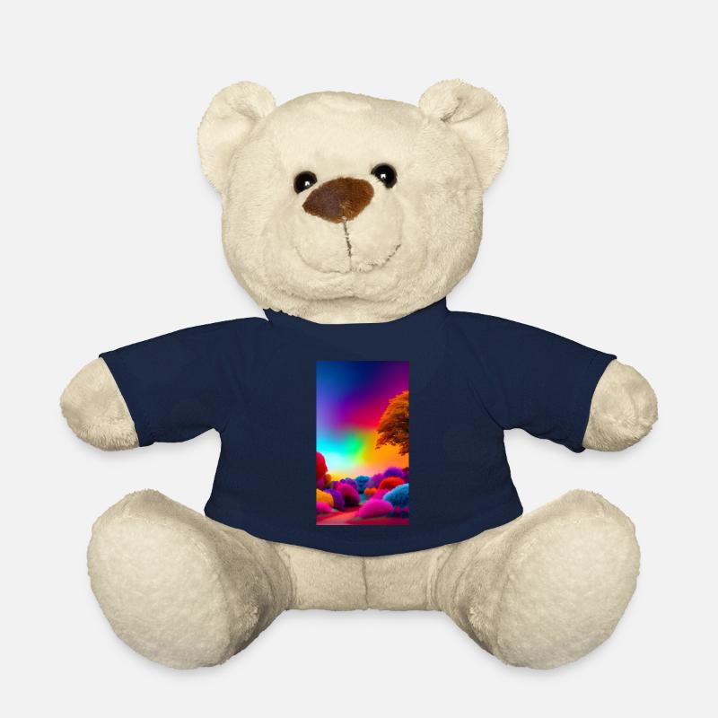 Leuchtendes Farbspektakel - Teddy - French Navy
