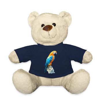 Blau-Gold Ara - Teddy - French Navy - Vorne