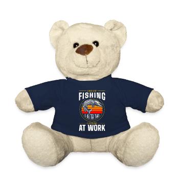 Fishing Fishing Pike Hobby - Teddy Bear - french navy - Front