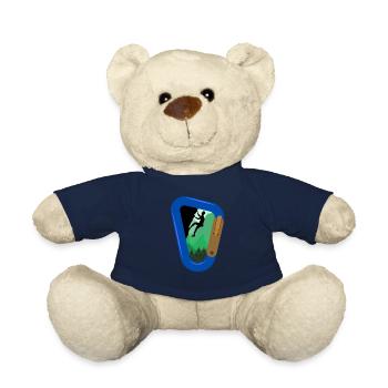 Mountain Climbing Rock Climbing - Teddy Bear - french navy - Front