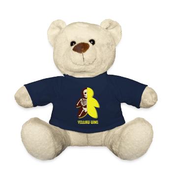 Spielfigur Pöppel Skelett Yellow wins - Teddy - French Navy - Vorne