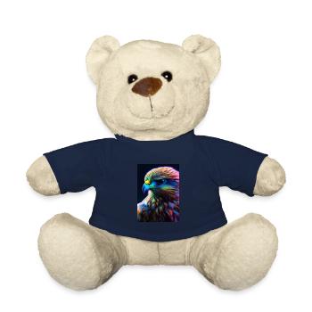 Buntes Vogelgesicht - Teddy - French Navy - Vorne