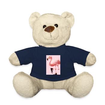 Falmingo trägt Sneaker - Teddy - French Navy - Vorne