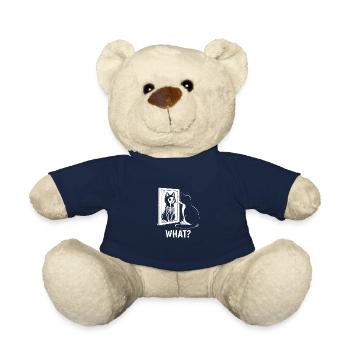 What Cat - Teddy Bear - french navy - Front