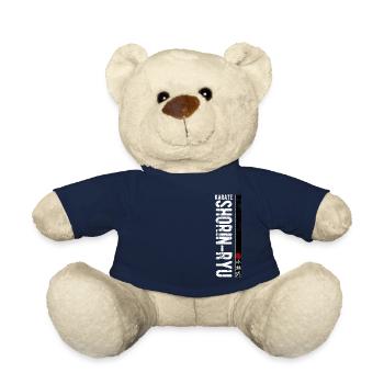 Karate Shorin Ryu Kanji Kampfkunst Japan - Teddy - French Navy - Vorne