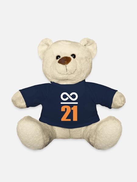 Unendlich durch 21 Millionen Bitcoin - Teddy - French Navy