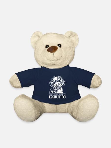 Lagotto life is better Lagotto Romagnolo Wilsigns - Teddy - French Navy