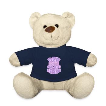 Geschenk für Roman - Teddy - French Navy - Vorne