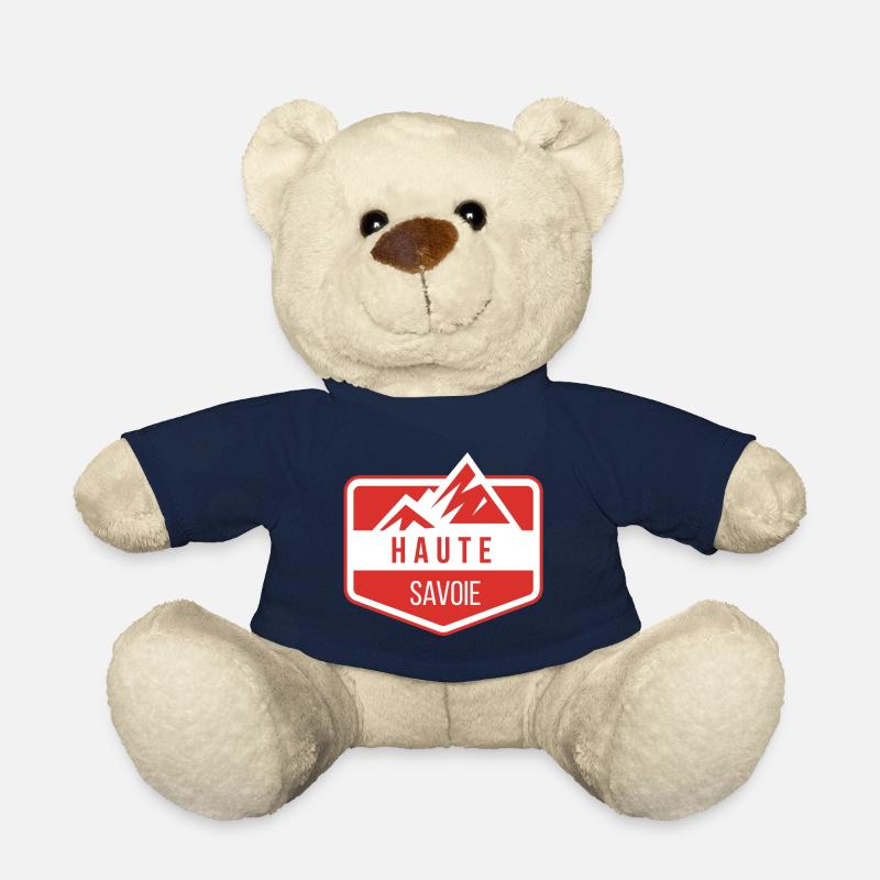 Blason Haute Savoie 3 - Nounours - bleu marine