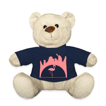 sunrise holiday palms Miami holiday sun som - Teddy Bear - french navy - Front