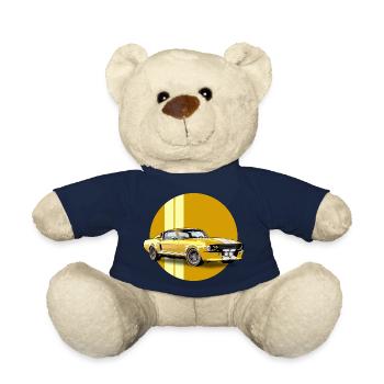 Sports car - Teddy Bear - french navy - Front