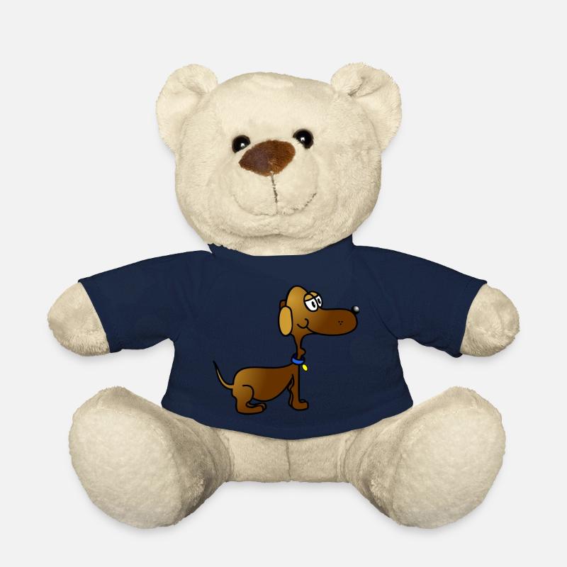 teckel - Nounours - bleu marine