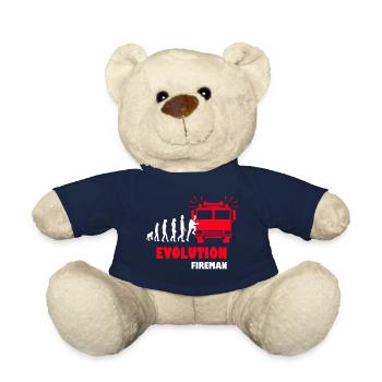 Pompiers Fireman Evolution - Nounours - bleu marine - Devant
